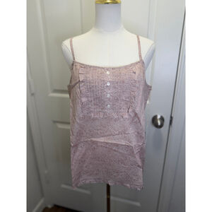 Haven Well Within Floral Camisole Tank Top M NWT Organic Cotton Buttery Soft